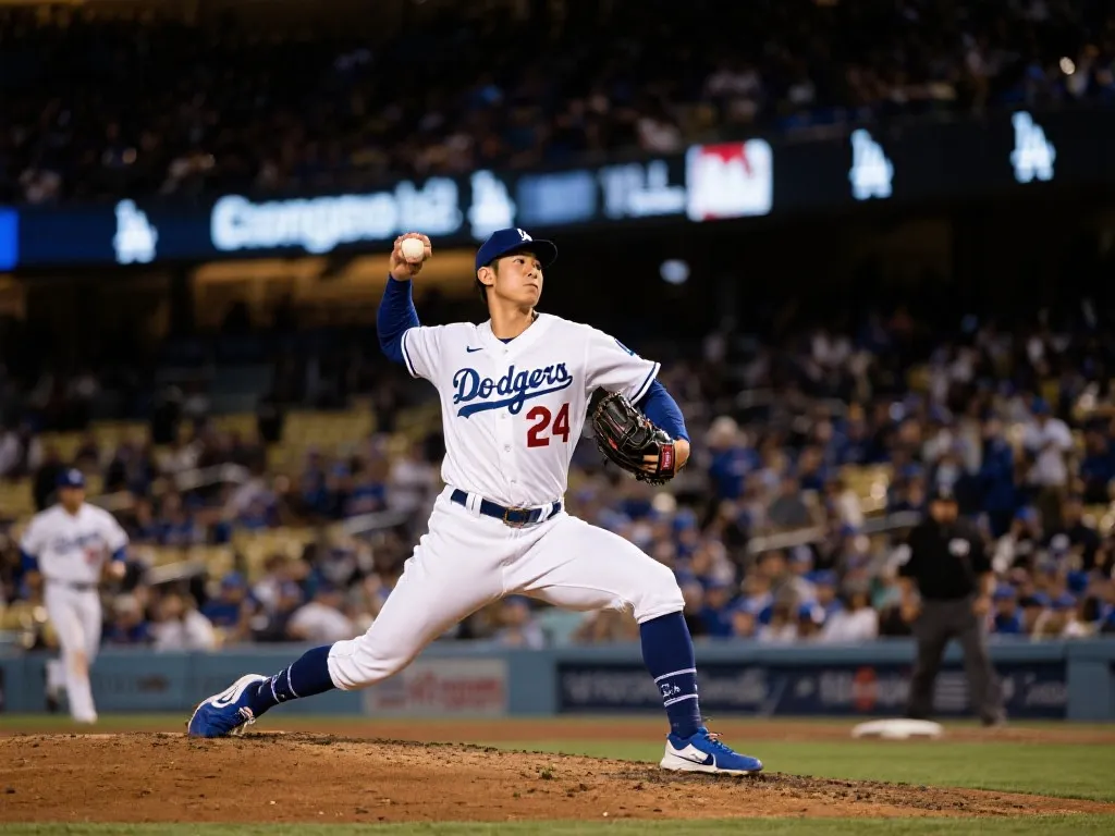 大谷翔平双局投球：闪耀之夜点燃道奇梦想